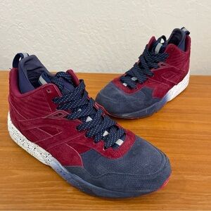 Ronnie Fieg x Puma Makura Men's size 11 navy and beet root